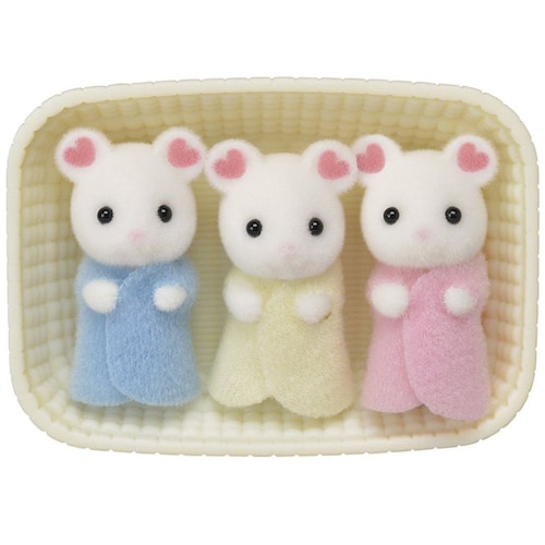 Trillizos Ratón Marshmallow Sylvanian Families