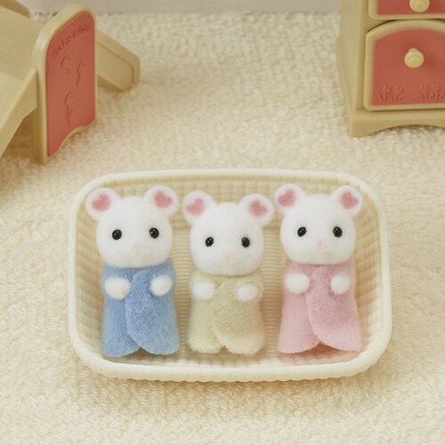 Trillizos Ratón Marshmallow Sylvanian Families
