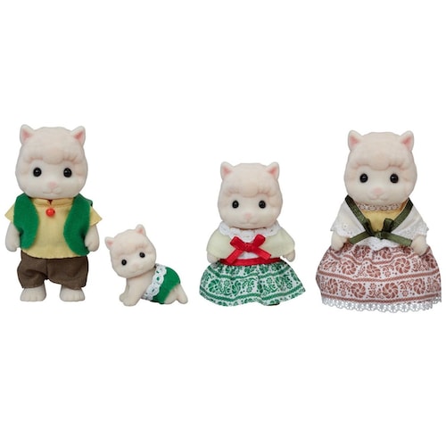 Familia Alpaca Sylvanian Families