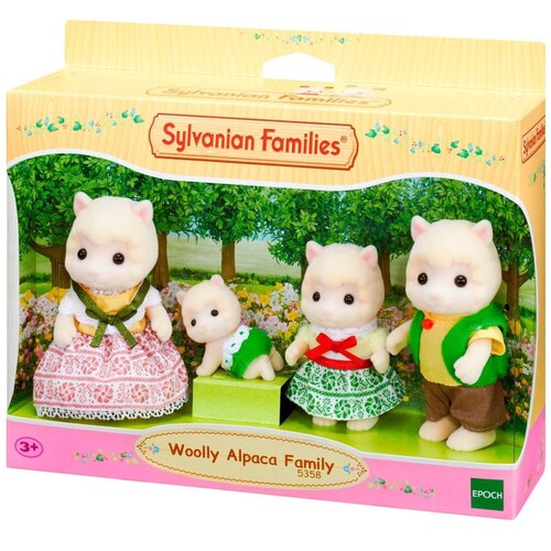 Familia Alpaca Sylvanian Families