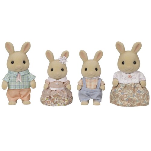 Familia Conejo de Leche Sylvanian Families