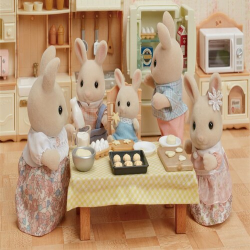 Familia Conejo de Leche Sylvanian Families