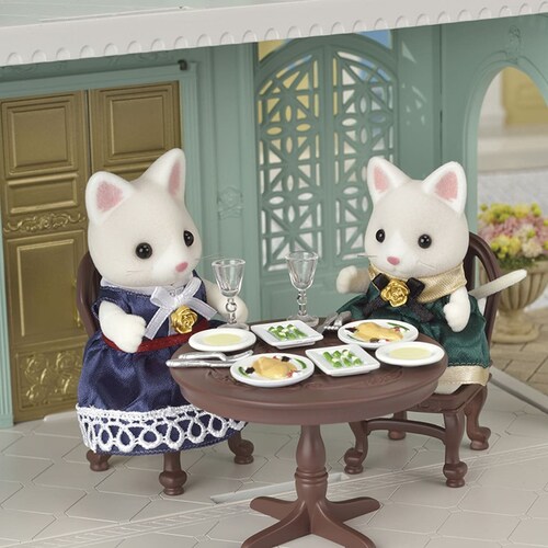 Set Vestidos Azul y Verde Sylvanian Families