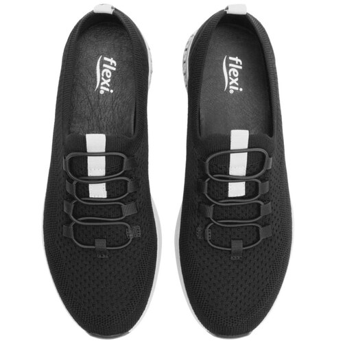 Sneaker Slip On Textil para Mujer Flexi