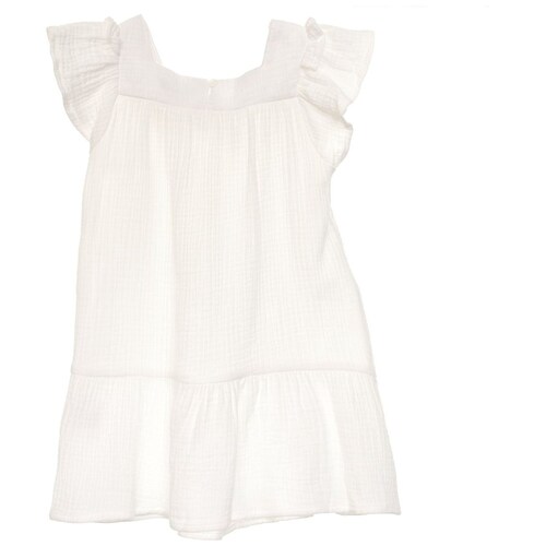 Vestido Manga Corta Bondeado para Niña Jeanious
