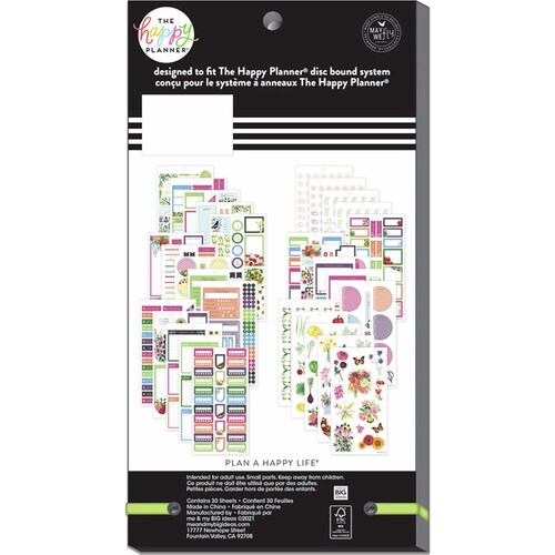 Stickers Lugares Felices con 30 Plantillas Svp130-096 Happy Planner Happy Planner
