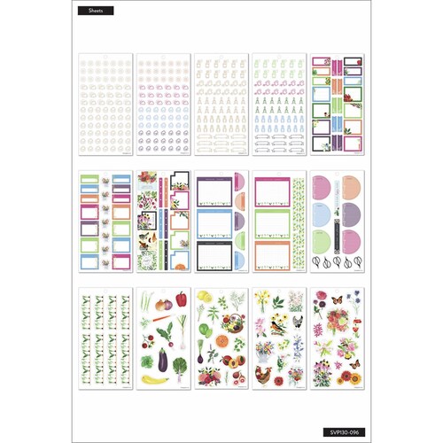 Stickers Lugares Felices con 30 Plantillas Svp130-096 Happy Planner Happy Planner