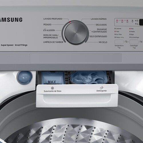 Lavadora Samsung Blanca Carga Superior 22Kg  Wa22C3543Gw