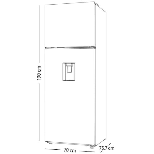 Refrigerador Samsung Tmf 18.5 Ft Rt53Dg6798B1Em con Wifi Aim
