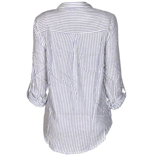 Blusa con Estampado a Rayas y Elevación en Mangas para Mujer Philosophy Jr