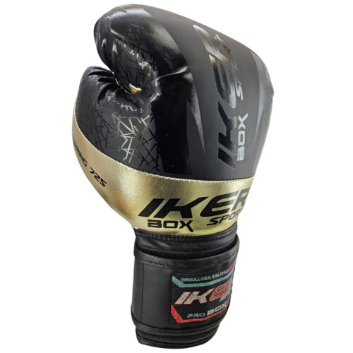 Guantes de Box Iker Sport Pro 16 Oz Dorados