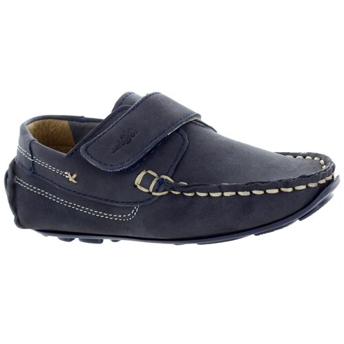 Mocasines Mini Burbujas con Velcro 13-17 Azul