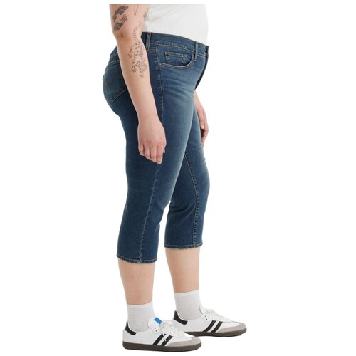 Jeans Levi's 311 Shaping Skinny Capri para Mujer Curvy