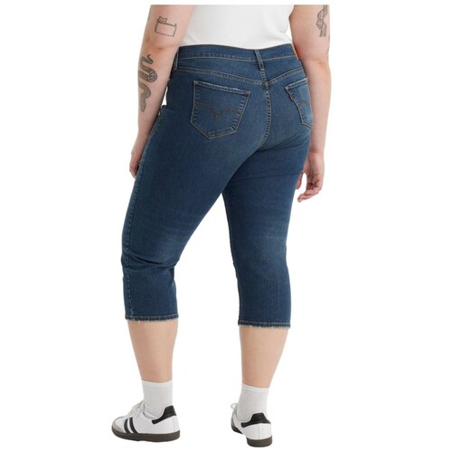 Jeans Levi's 311 Shaping Skinny Capri para Mujer Curvy