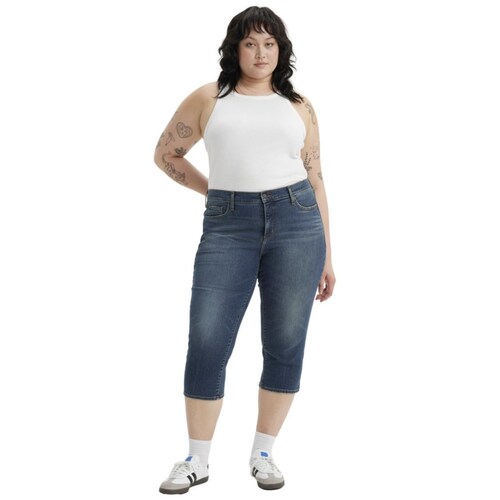 Jeans Levi's 311 Shaping Skinny Capri para Mujer Curvy