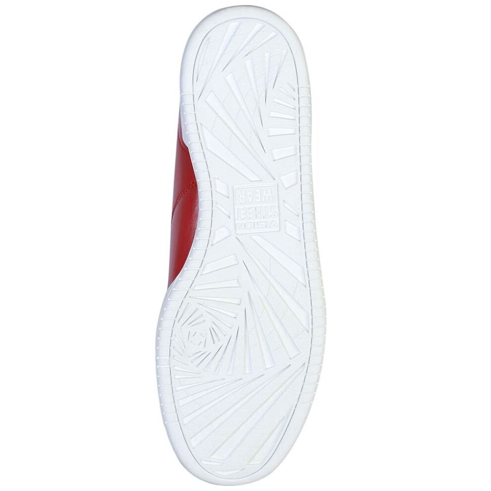Vision Street Wear Sneaker Uomo – Modello Vulcanizzato (Blk/Wht/Grn/Red) Taglia 36 - 6