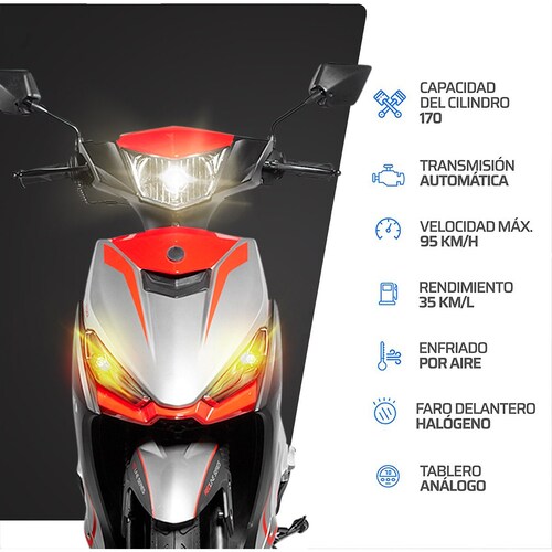Motoneta Vento Atom 170 2024