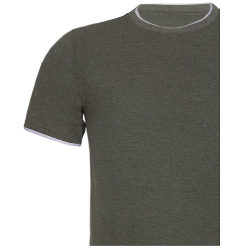 Playera Lisa Manga Corta Ecofmen para Hombre