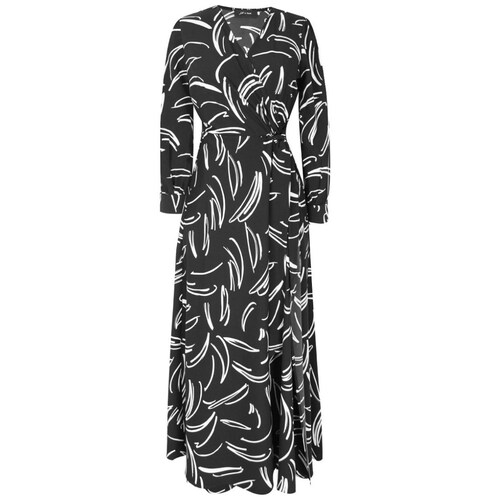 Vestido Just By Basel Diseño Estampado Scratches  para Mujer