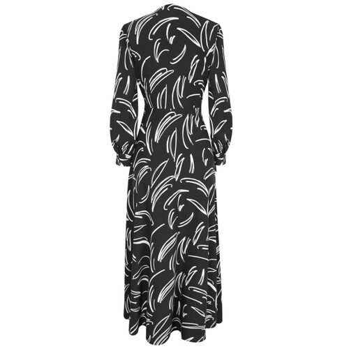 Vestido Just By Basel Diseño Estampado Scratches  para Mujer