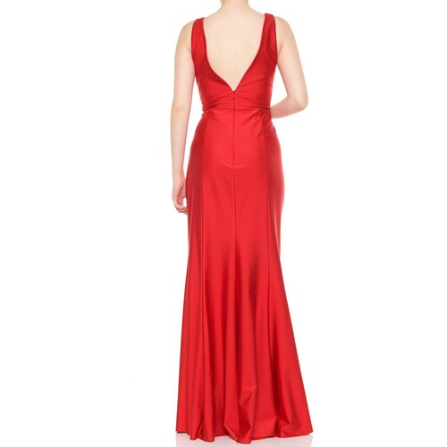 Vestido Philosophy Jr Nights Corte Largo de Fiesta Liso para Mujer