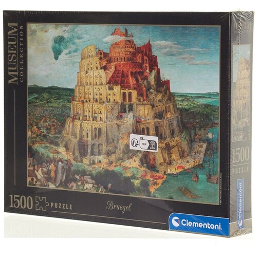 Rompecabezas 1500 Piezas Museum Collection Bebel Tower Clementoni