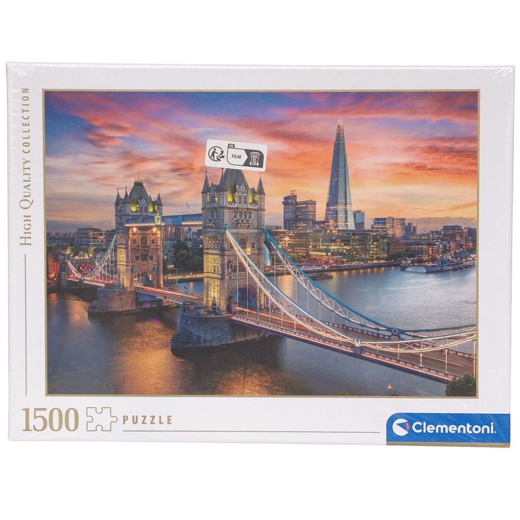 Rompecabezas 1500 Piezas Hqc London Twilight Clementoni