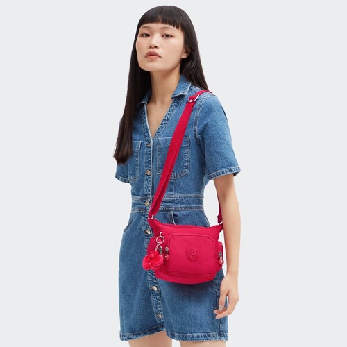 Bolso Kipling Gabbie Mini Confetti Pink para Mujer