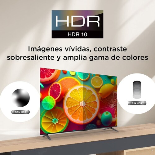 Pantalla 43" Tcl 4K Google Tv 43S454