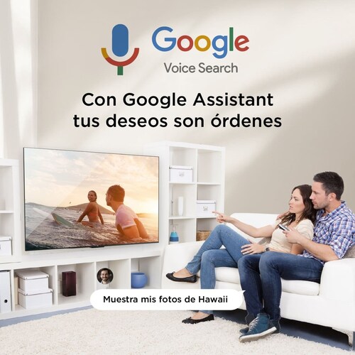 Pantalla Tcl 65" 4K Google Tv 65S454