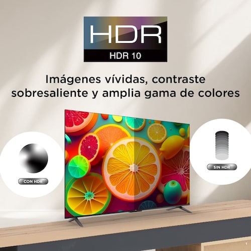 Pantalla Tcl 65" 4K Google Tv 65S454