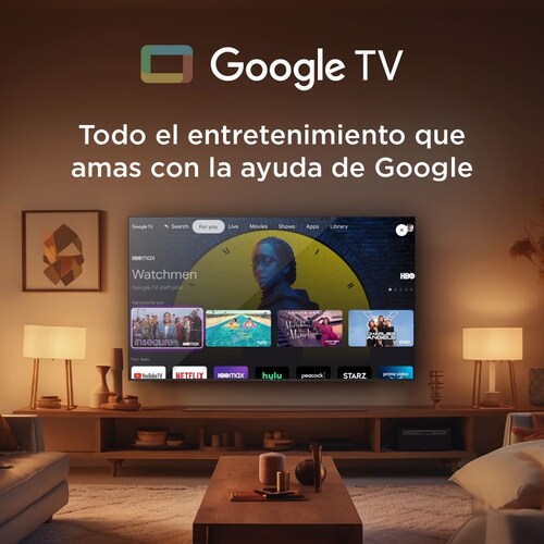 Pantalla Tcl 50" Qled 4K Google Tv 50Q650G