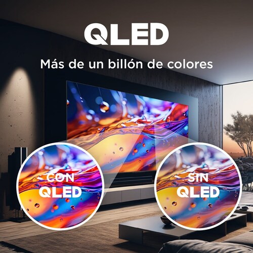 Pantalla Tcl 75" Qled 4K Google Tv 75Q650G