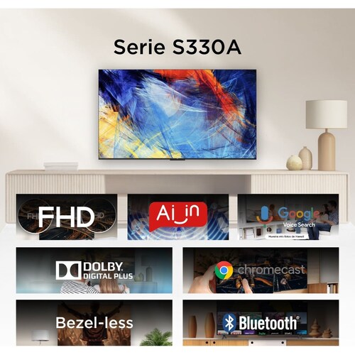 Pantalla Tcl 40 Pulgadas Fhd Android Tv 40S330A