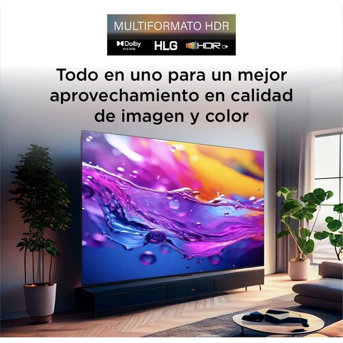 Pantalla Tcl 85" 4K Google Tv 85S450G