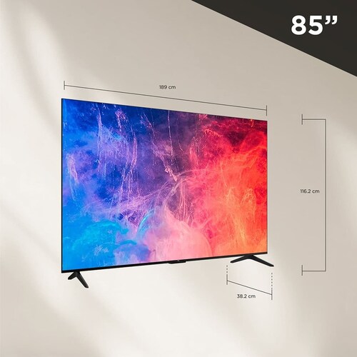 Pantalla Tcl 85" 4K Google Tv 85S450G