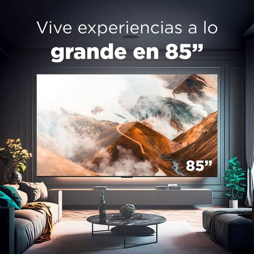 Pantalla Tcl 85" 4K Google Tv 85S450G