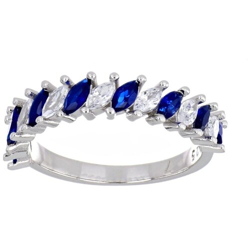 Anillo Plata .925 Circonita Sapphire Farfalla Bonetti