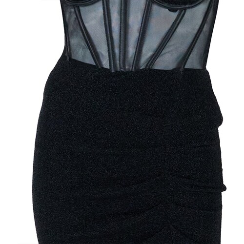 Vestido Largo Tipo Corset para Mujer Noshe
