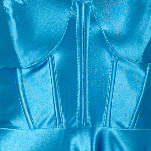Vestido Corto de Fiesta Tipo Corset para Mujer Noshe