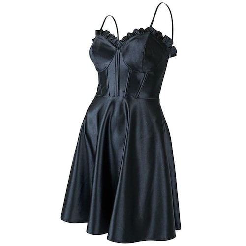 Vestido Corto de Fiesta Tipo Corset para Mujer Noshe