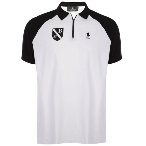 Playera Tipo Polo Bloques Polo Club para Hombre Plus