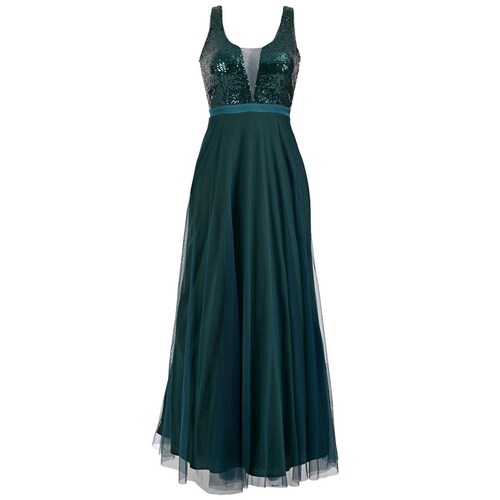 Vestido Largo Talle Lentejuela Nikki Italy para Mujer