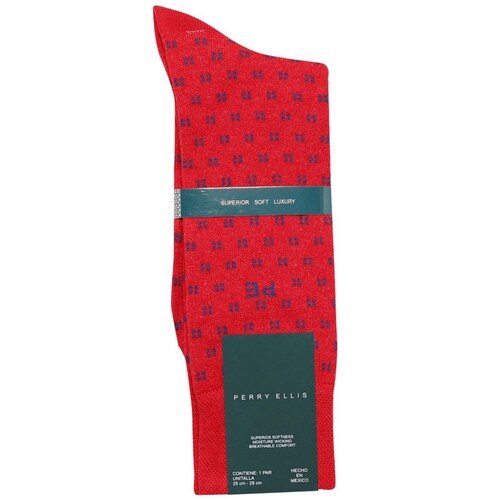 Calcetin Cuadritos Perry Ellis para Hombre
