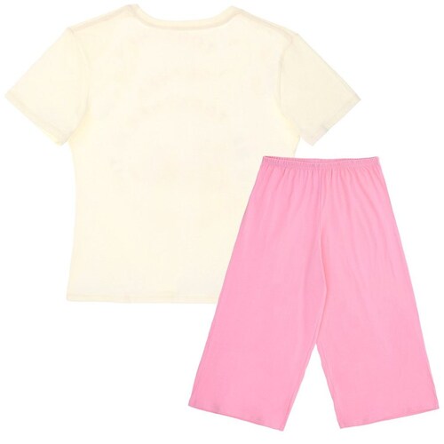 Pijama para Mujer Playera Manga Corta Y Pantalón Barbie