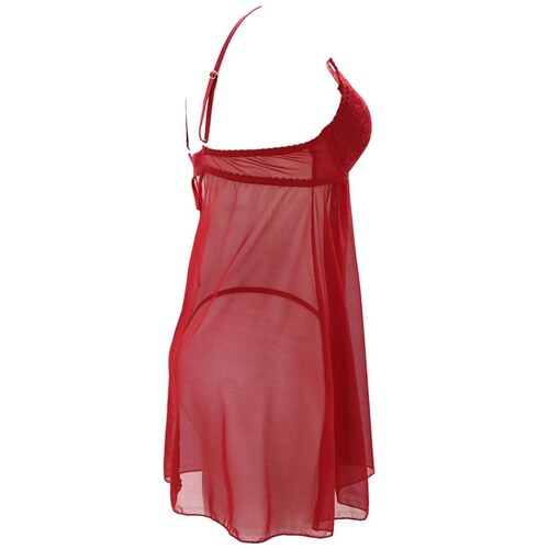 Baby Doll con Detalle en Encaje Couture