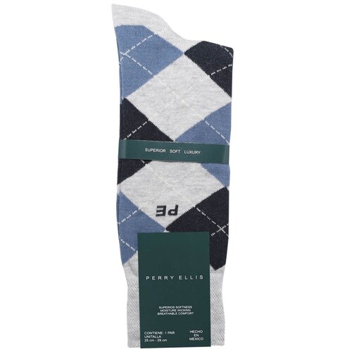 Calcetin Rombos Perry Ellis para Hombre