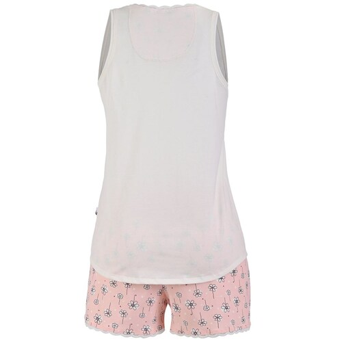 Pijama Sin Mangas Y Short de Oso Sho Shi