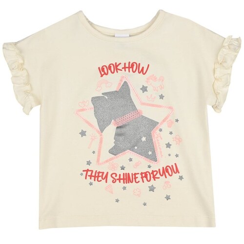 Playera Ferrioni Manga Corta Lily para Niña
