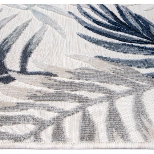  Tapete Abadi Floresta 2.90X1.92 Azul/gris